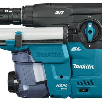 Makita HR009GM202 40V Max Combihamer met Stofafzuiging en 2X 4.0Ah Accu