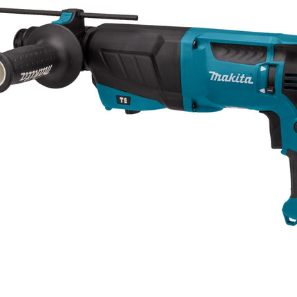 Makita HR2630TX12 230V Combihamer 230V 17-Delige Boren Beitelset Koffer