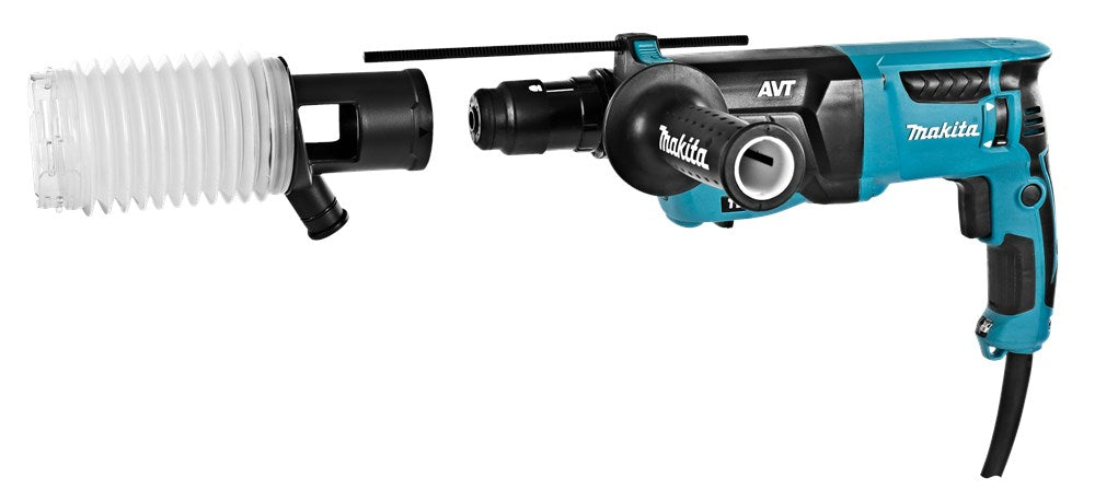 Makita HR2631FT13 230V Combihamer in Koffer 230V 5-Delige Borenset