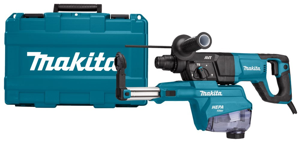 Makita HR2663 230V Combihamer 230V met Stofafzuiging in Koffer