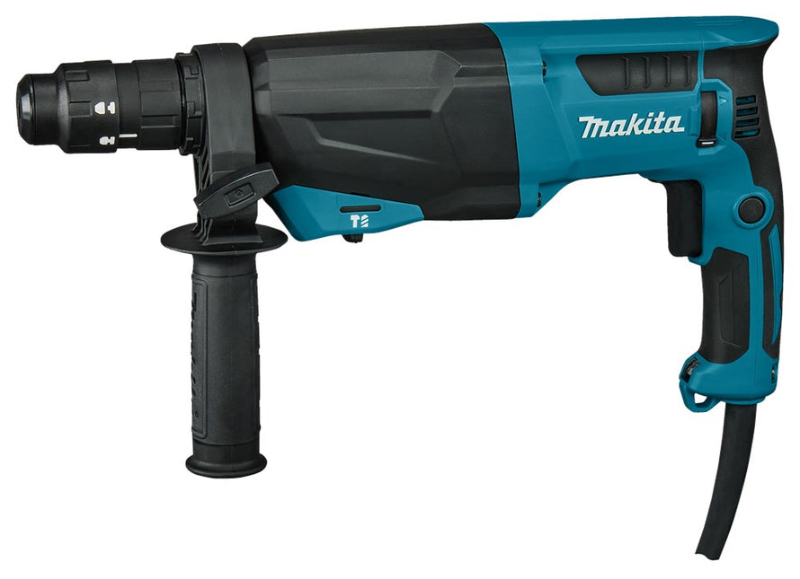 Makita HR2670FT COMBIHAMER 230V MET VERWISSELBARE BOORKOP