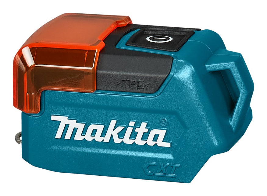 MAKITA ML107 ZAKLAMP BLOK LED           MET USB-UITGANG