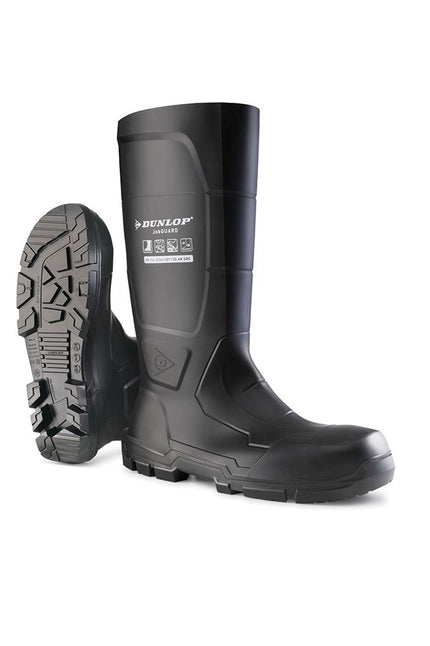 Dunlop Jobguard Laars Zwart S5 - Maat 42STALEN NEUS – 8713197371304
