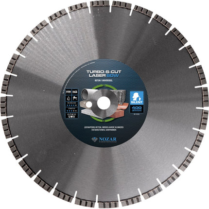 Nozar Diamantblad 400 25,4mm Turbo-S-CUT Laser – 6440537