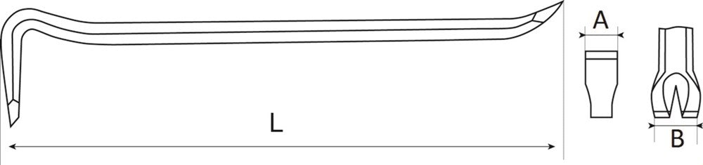 BAHCO KOEVOET ALBR 900MM