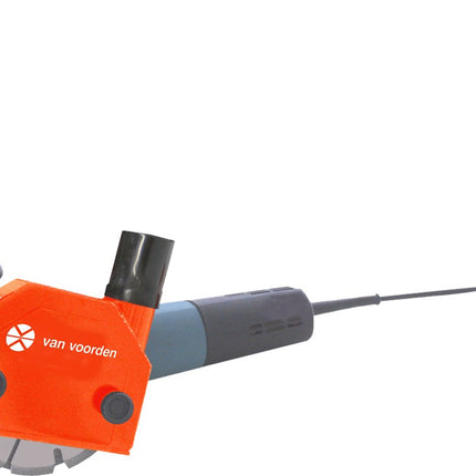 Van Voorden NOVUS-M 1400W SLEUVENFREES D.130 230V   INCL. KUNSTSTOF KOFFER