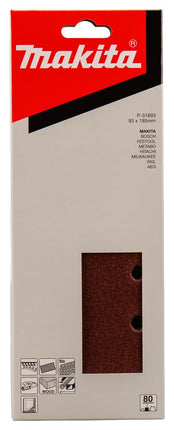 Makita Schuurvel K80 185X93 Red V. Velcro – P-31893