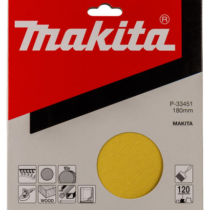 Makita Schuurpapier K120 180mm – P-33451