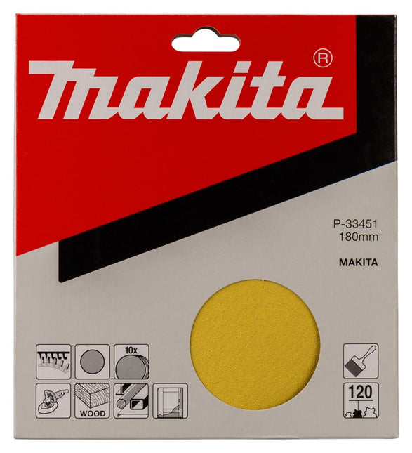 Makita Schuurpapier K120 180mm – P-33451