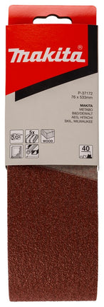Makita Schuurband K40 533X76 Red – P-37172
