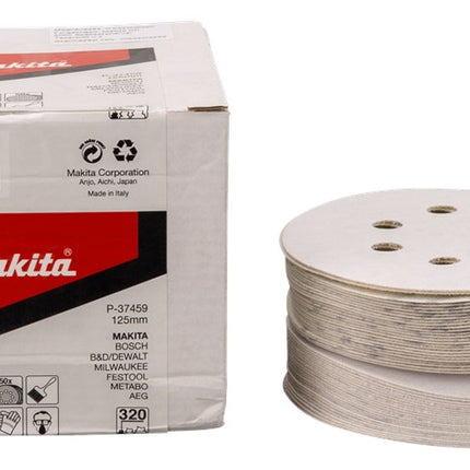 Makita Schuurschijf 125mm K320 White Velcro – P-37459
