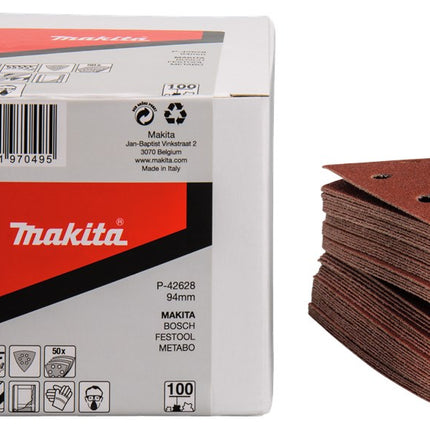 Makita Schuurvel 3-K K100 Red V. Velcro – P-42628
