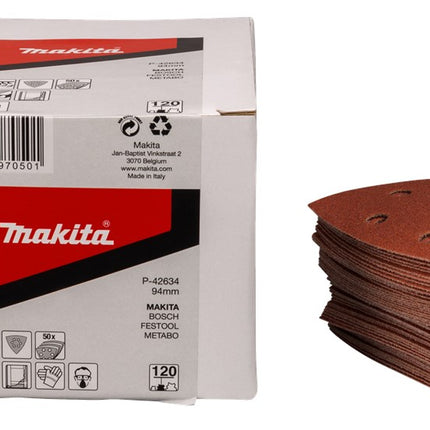 Makita Schuurvel 3-K K120 Red V. Velcro – P-42634