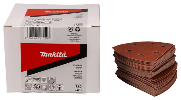 Makita Schuurvel 3-K K120 Red V. Velcro – P-42634