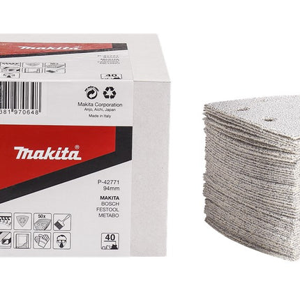 Makita Schuurvel 3-K K40 White V. Velcro – P-42771