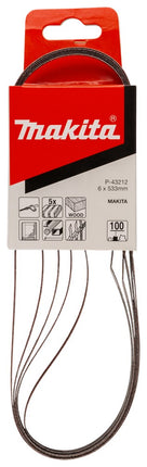 Makita Schuurband K100 533X6 Red – P-43212