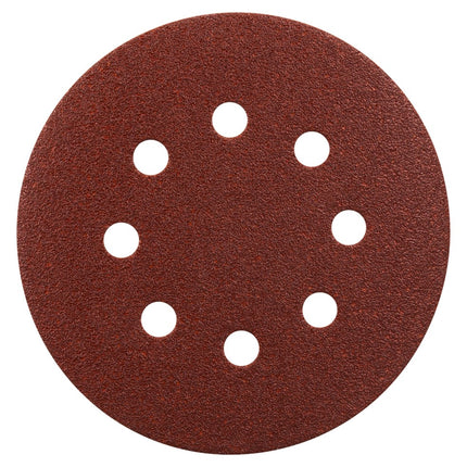 Makita Schuurschijf 125mm K80 Red Velcro – P-43555