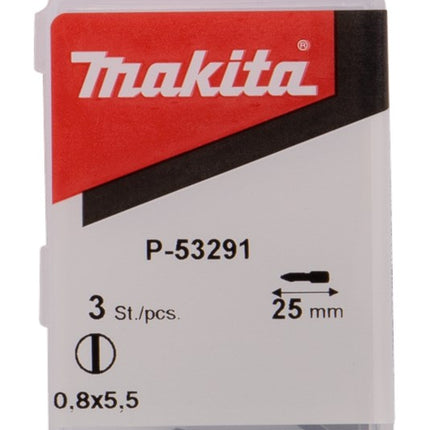 Makita Schroefbit SL0,8X5,5X25mm – P-53291