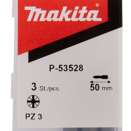 Makita Slagschroefbit PZ-3 3st – P-53528