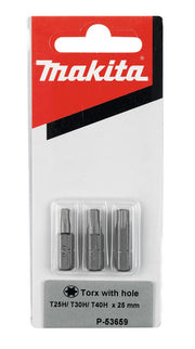 Makita Schroefbitset T25/30/40X25mm – P-53659