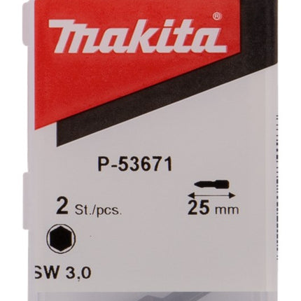 Makita Schroefbit IB3,0X25mm – P-53671