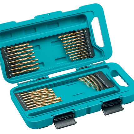Makita Metaalborenset HSS-TIN 40-Delig HSS Borenset 40DLG – P-90308