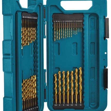 Makita Metaalborenset HSS-TIN 40-Delig HSS Borenset 40DLG – P-90308