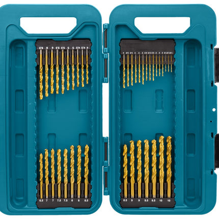 Makita Metaalborenset HSS-TIN 40-Delig HSS Borenset 40DLG – P-90308