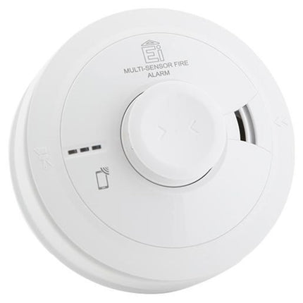 Ei Electronics EI 3024 ROOK-Hitte Melder 230V Backup Lithium - Multisensor - Audiolink – 1280387