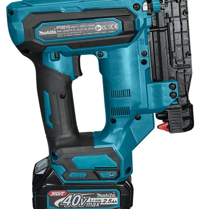 Makita PT001GD101 40V Max Pin Tacker 40V 2.5Ah 1 ST.