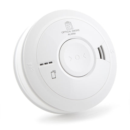 Ei Electronics EI 3016RF ROOKMELDER MET RF-MODULE 230V MET AUDIOLINK, DRAADLOOS RF, STOFCOMP