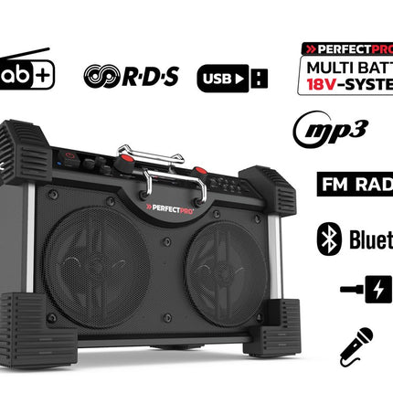 PerfectPro RH4-18V Rockhart Bouwradio