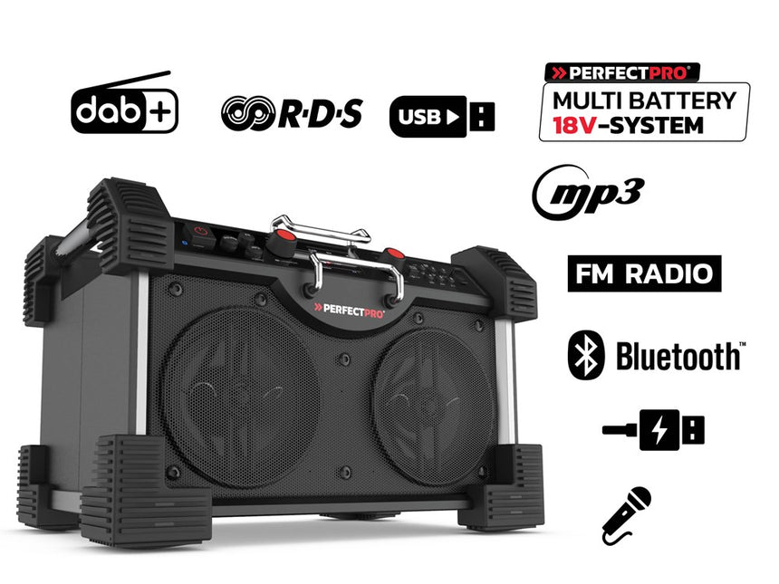PerfectPro RH4-18V Rockhart Bouwradio