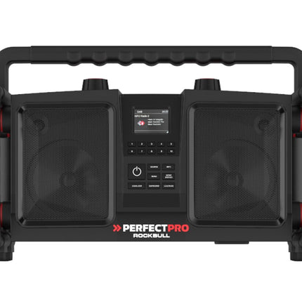 Perfectpro RB2 Rockbull 2 Bouwradio DAB+ FM Bluetooth Usb Oplaadbaar