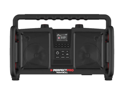 Perfectpro RB2 Rockbull 2 Bouwradio DAB+ FM Bluetooth Usb Oplaadbaar