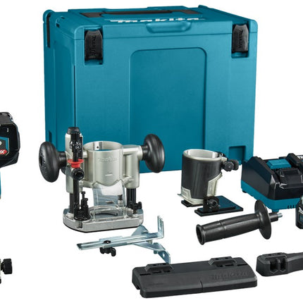 Makita RT001GM206 40V Max Boven- en Kantenfrees