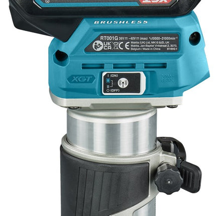 Makita RT001GM206 40V Max Boven- en Kantenfrees