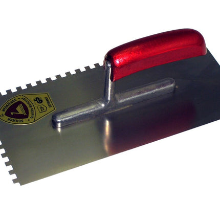 Schwan Plakspaan 2-Zijdig Getand RVS 10mm – 204011