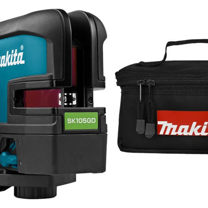 Makita SK105GDZ Kruislijn Laser Groen 12V MAX Kruislijnlaser