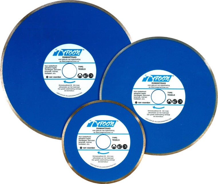 Van Voorden Diamantblad Tyfoon Tegel 300 AS 30mm TYPE 'volle Band' – 240780