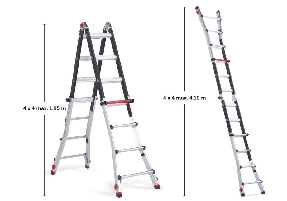 Varitrex Teleprof Flex hoogtes