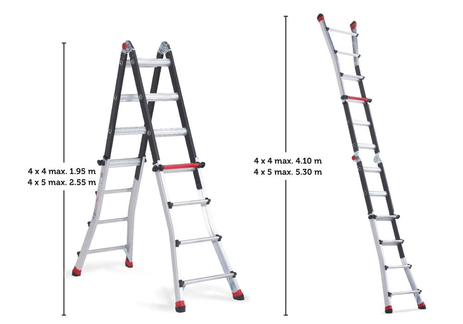 Varitrex Teleprof hoogtes