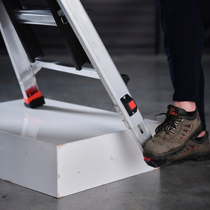 Varitrex Tele PRO+ Flex - detail uitgeschoven poot in gebruik