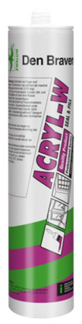 Zwaluw Bostik Acrylkit Grijs 310ML Acryl-W – 1507862