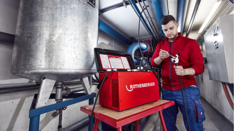 Rothenberger Rofrost II R290 2’’ Pijpbevriessysteem incl. 8 Inlegschalen - 1500004196