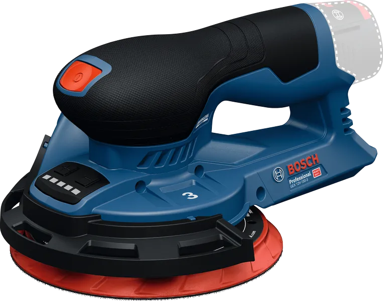 Bosch GEX 12V-150-3 SOLO DOOS ACCU-EXCENTERSCHUURMACHINE