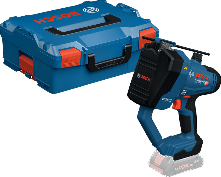 BOSCH GGC 18V-12 ACCUDRAADEINDKNIPPER   L-BOXX