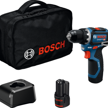 Bosch GSR 12V-32 SOLO ACCUSCHROEFBOORMACHINE  TAS - 2X GBA 12V 2,0 Ah
