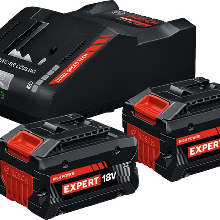 BOSCH STARTERSET EXBA18V-80/160         2X EXBA18V-80 EN LADER