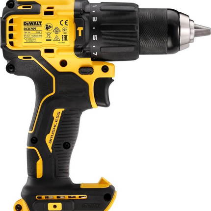 DeWalt DCD709N-XJ 18V XR BRUSHLESS COMPACTE    SCHROEF-/KLOPBOORMACHINE
